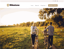 Tablet Screenshot of milestoneplaces.com